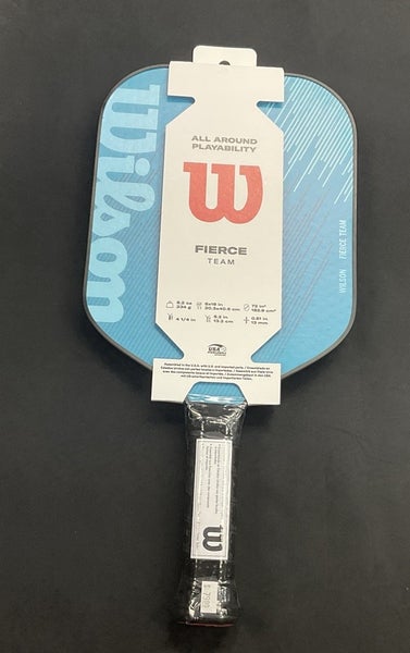 Wilson Fierce Team Pickleball Paddle (Blue)