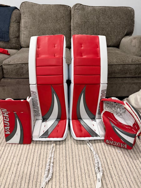 33””+2” 2025 Vaughn V10 Pro Carbon Regular Goalie Full Set (Used)
