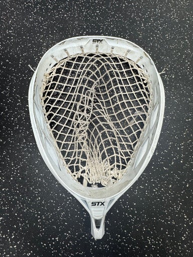 Used STX GOALIE HEAD Mens Lacrosse Head White 11849-S000033740