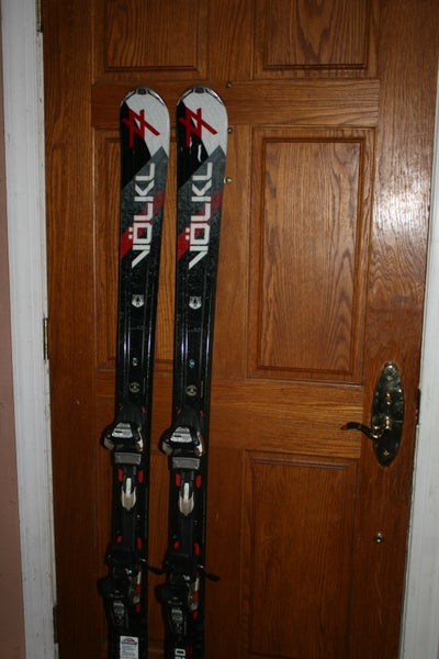 All Mountain 170 cm Volkl AC Unlimited 80 Skis with Marker Adjustable Bindings