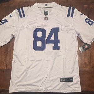 Tyler Warren #84 Indianapolis Colts Stitched White Jersey Adult XL- NWT