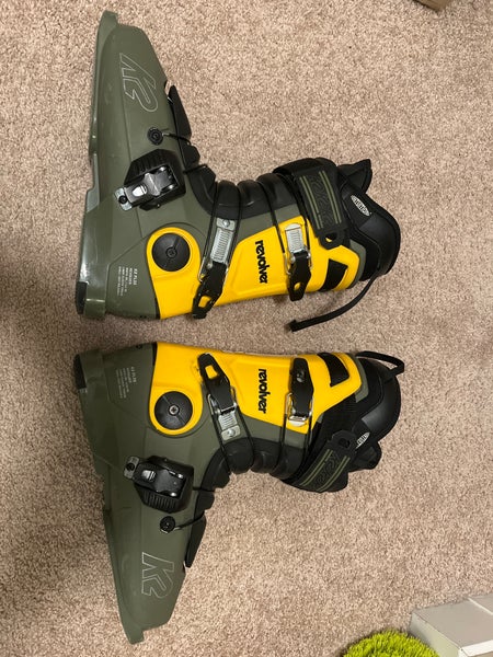 Mondo 28 & 28.5 Men's K2 Revolver All Mountain Ski Boots Soft Flex (Used)
