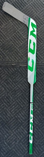 Senior CCM EFLEX 5 Pro Regular Goalie Stick 25" Paddle Pro Stock (Used Driscoll)