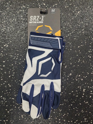 New Evoshield SRZ 1 BATTING GLOVE BB/SB Batting Gloves Black MD 11849-ESHWB5712004M