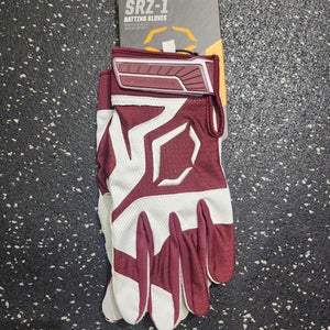 New Evoshield SRZ 1 BATTING GLOVE BB/SB Batting Gloves Black MD 11849-ESHWB5712003M