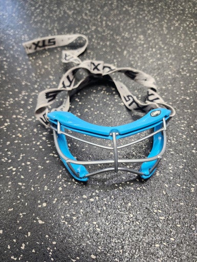 Used STX LSIGHT PLUS Lacrosse Facial Protect Royal Blue Senior 11849-S000033316
