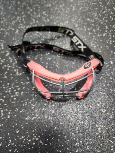 Used STX Z SEE Lacrosse Facial Protect Pink Junior 11849-S000033317