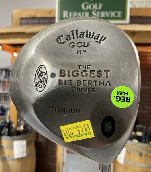 Callaway BIGGEST Big Bertha 8 Driver 45" PROLITE Regular Flex Graphite RH USED