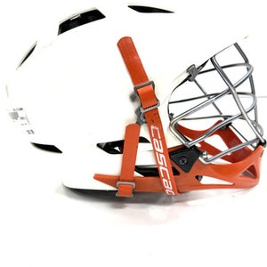 Used Cascade PRO 7 Lacrosse Helmet White One Size 11860-S000301142