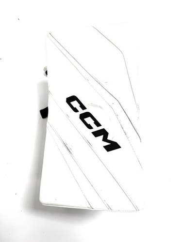 Used CCM EFLEX 6.9 Senior Goalie Blocker White 11860-S000301146