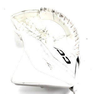 Used CCM EFLEX 6 Senior Goalie Catcher White 11860-S000301143