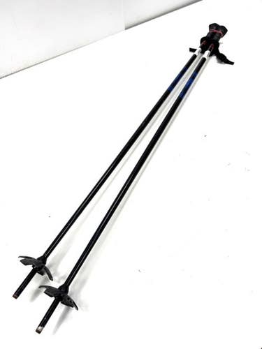 Used Atomic UK Mens DH Ski Pole Black 125 cm / 50 in 11860-C000300924