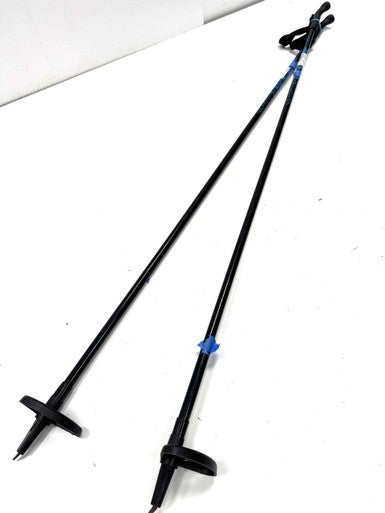 Used 125 ALFA Mens XC Ski Poles Black 155 cm / 61 in 11860-C000300926