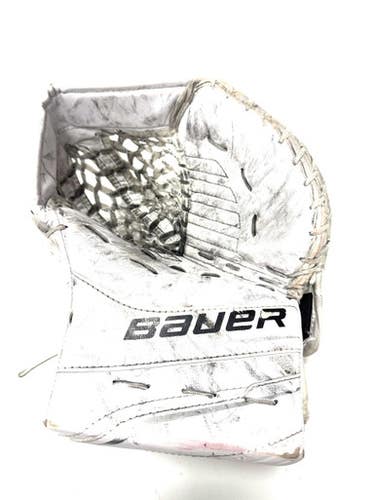 Used Bauer GSX Inter Goalie Catcher White 11860-S000300934