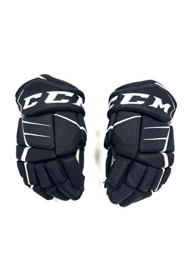 Used CCM FT350 Junior Gloves Black 12" 11860-S000300959