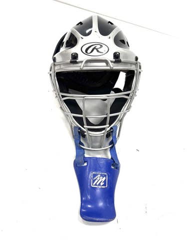 Used Rawlings CFA2 Catchers Helmet w/Mask Black One Size 11860-S000300968