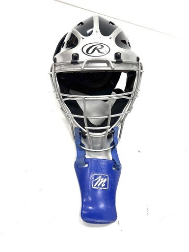 Used Rawlings CFA2 Catchers Helmet w/Mask Black One Size 11860-S000300968