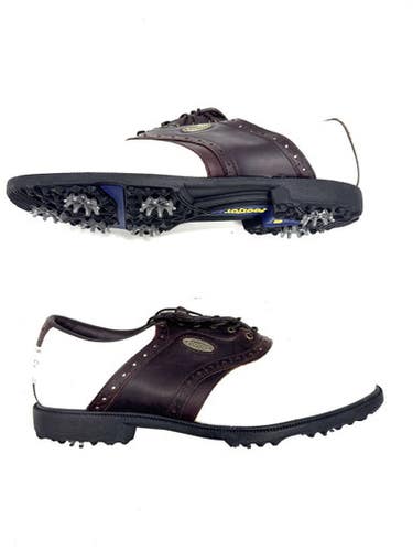 Used Foot Joy Mens Golf Shoes White Senior 10.5 11860-S000300976