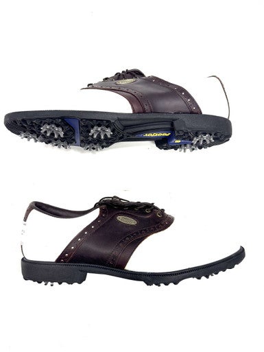 Used Foot Joy Mens Golf Shoes White Senior 10.5 11860-S000300976