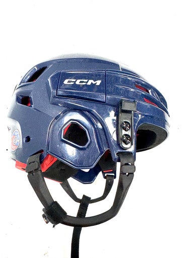 Used CCM TACKS 70 JR Hockey Helmet Only Navy Blue One Size 11860-S000301062