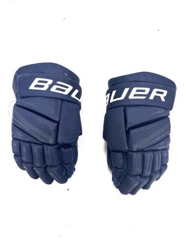 Used Bauer X Junior Gloves Navy Blue 12" 11860-S000301063