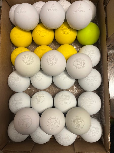 Lacrosse Balls- Assorted lot of 46 New and used balls