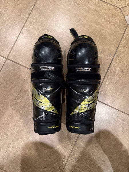 Bauer Supreme ultrasonic 13" Shin Pads (Used)