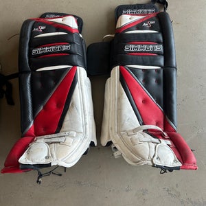 32" Simmons Air 991 Goalie Leg Pads (Used)