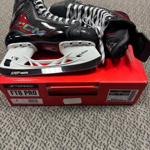 CCM JetSpeed FT8 Pro Hockey Skates 8 (New) Regular Width