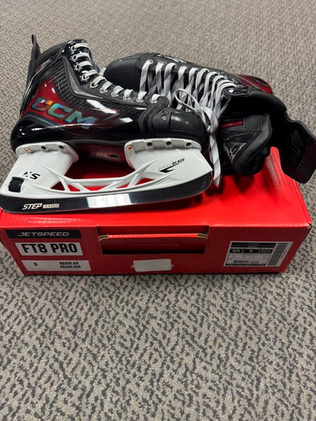 CCM JetSpeed FT8 Pro Hockey Skates 8 (New) Regular Width