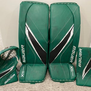 Custom Bauer Vapor X5 Pro Full Right Goalie Set intermediate large