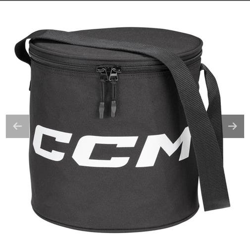 CCM Black Puck Bag (New)