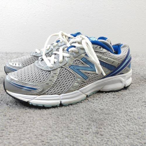 New Balance 470v3 Womens Size 7.5 D WIDE Running Shoes W470SB3 Silver NO INSOLES