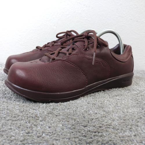 New Balance 901 Womens Size 8 D Shoes Leather Comfort Brown Red WW901BR