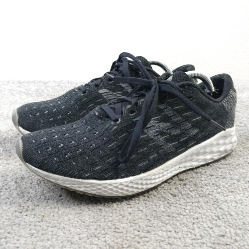New Balance Fresh Foam Zante Womens Size 8 Running Shoes Black Knit Sneakers