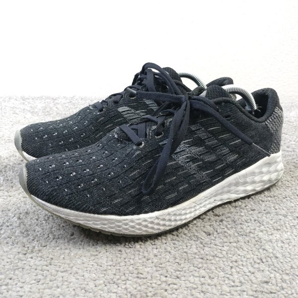 New Balance Fresh Foam Zante Womens Size 8 Running Shoes Black Knit Sneakers
