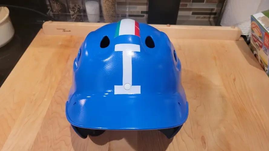Team Italy Italia  Baseball Helmet Must Have For Man Cave Italian Pride