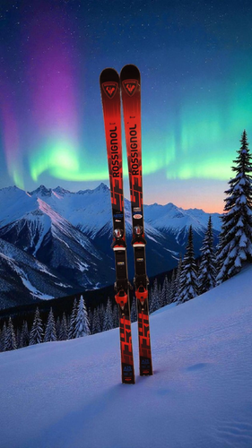 2024 Racing 182 cm Rossignol Hero Athlete GS Skis With Bindings Max Din 11 (Used)