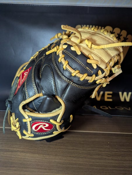 Catcher's RH Rawlings Gold Glove Elite Baseball Glove 32.5" (Used)