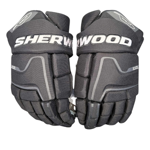 Sher-Wood Code Encrypt Pro Black Pro Stock Gloves 14"