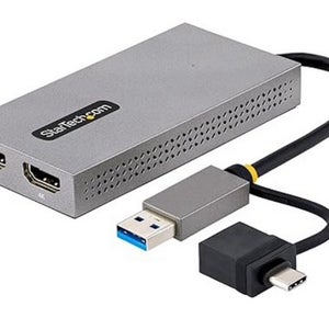 StarTech.com USB to Dual-HDMI Adapter for multiple external monitors on Mac