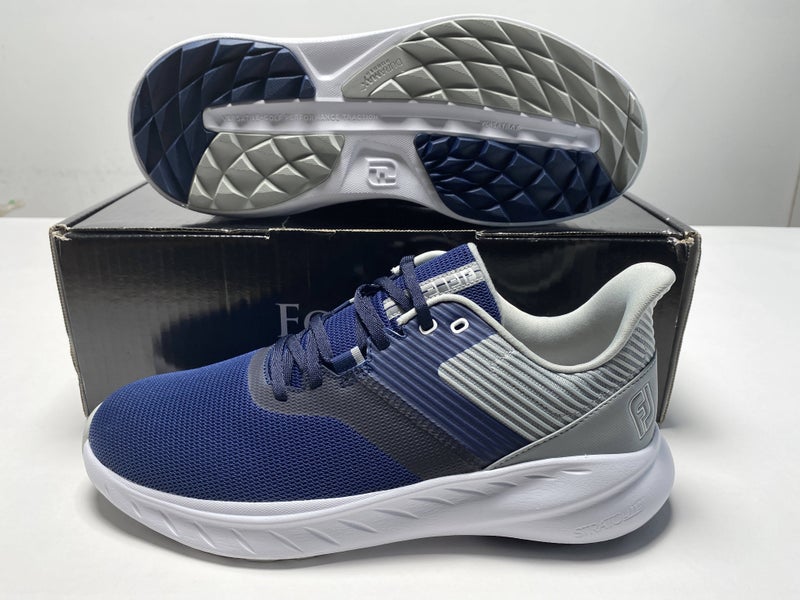 FootJoy Flex Golf Shoes Navy Men's SZ 10.5 (56285)