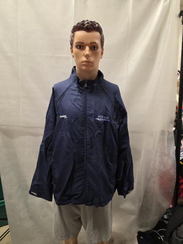 Team Issued Fargo Force Reebok Full Zip Jacket L USHL