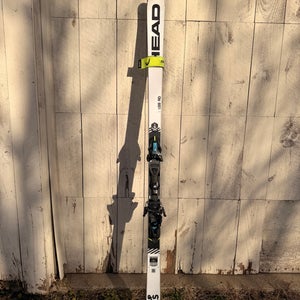 HEAD World Cup Rebels i.GS RD 183 cm Racing Skis With Bindings Max Din 15 (Used)