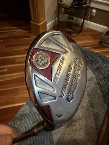 TaylorMade BURNER RESCUE 4-Hybrid 22, Flex R REAX 65g Right Hand