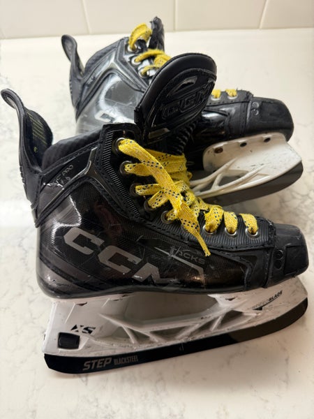 2024 CCM Tacks XF Pro Hockey Skates Regular Width Size 3.5 (Used)