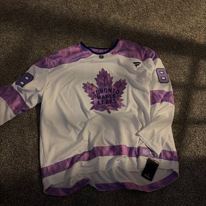 Purple Goalie Cut Men's Jersey (New)