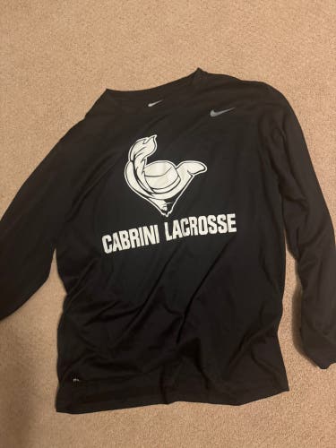 Cabrini lacrosse long sleeve shirt