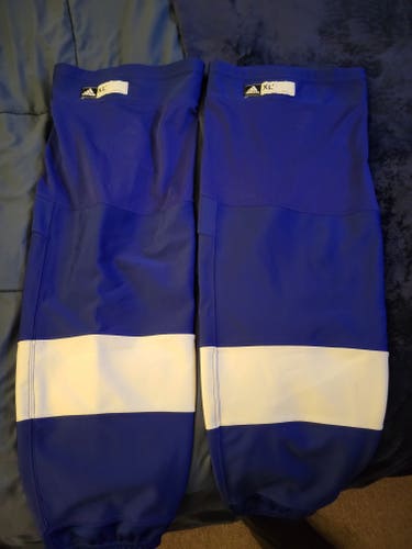 Blue Senior Adidas Socks