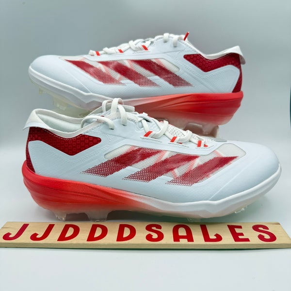 Adidas Adizero Impact TPU Baseball Cleats Power Red White IH4729 Men's Sz 11.5 NWT

New Without Box